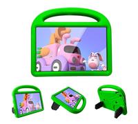 Wjenhyog Case for Kindle Fire 7 2019/2017/2015 (9th/7th/5th Generation),Kids Friendly Foldable Stand Rugged EVA Heavy Duty Protective Cover with Comfortable Handle (Green)