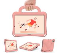 Wjenhyog Case for Lenovo Idea Tab 11.0 inch 2025 TB336FU/TB336ZU/ Tab K11 Gen 2,Lightweight Shockproof Rugged EVA Kids Friendly Handle Kickstand Child Proof Protective (Pink Orange)
