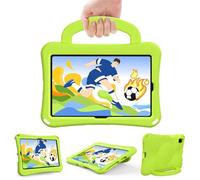 Wjenhyog Case for Lenovo M10 Plus 10.3 Inch 2020 TB-X606F X606X / Tab K10 2021,Lightweight Shockproof Rugged EVA Kids Friendly Handle Kickstand Child Proof Protective Case (Grass Green)