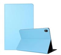 Wjenhyog Case for Lenovo Tab M10 Plus 3rd Gen 10.6 inch 2022 (TB-125F/TB-128F),Sleek Slim Shockproof Protective Folio Case,PU Leather & Soft TPU Back Multi-Angle Stand Cover (Light Blue)