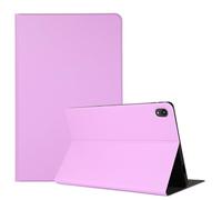 Wjenhyog Case for Lenovo Tab M10 Plus 3rd Gen 10.6 inch 2022 (TB-125F/TB-128F),Sleek Slim Shockproof Protective Folio Case,PU Leather & Soft TPU Back Multi-Angle Stand Cover (Purple)