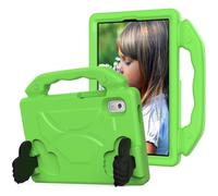 Wjenhyog Case for Lenovo Tab M8 8.0" 4th 3rd Generation (TB300FU TB-8506F TB-8505F/X TB-8705F/N),Kids Shockproof EVA Cover with Folding Kickstand,Fully-Body Rugged & Portable Handle (Green)