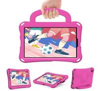 Wjenhyog Case for Samsung Galaxy Tab A 2019 8.0 Inch SM-T290 T295,Lightweight Shockproof Rugged EVA Kids Friendly Handle Kickstand Child Proof Protective (Hot Pink)