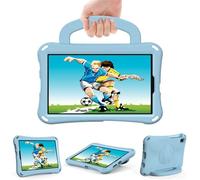 Wjenhyog Case for Samsung Galaxy Tab A 2019 8.0 Inch SM-T290 T295,Lightweight Shockproof Rugged EVA Kids Friendly Handle Kickstand Child Proof Protective (Light Blue)