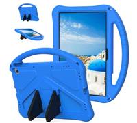 Wjenhyog Kid Case for Amazon All-New Kindle Fire 7 (2022 Release-12th Gen) 7",EVA Foam Heavy Duty Kids-Friendly Protective Non-Toxic Cover,Build-In Stable Portatable Kickstand (Blue)