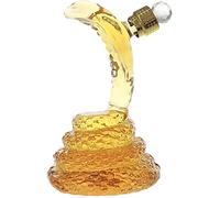 WJFMZS Snake-Shaped Craft Wine Bottle, Cobra King High Borosilicate Whiskey Decanter, Snake Decanter For Liquor, Scotch, Bourbon, Vodka, 1000ML