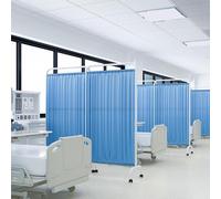 WJFTODAY Room Divider Screens - Mobile Medical Privacy Screen Room Divider, Ward/Beauty Salon/Health Hall Standing Door Partition, 6ft High Foldable Room Divider Temporary Fence (Size : 1-panel)