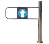 WJFTODAY Spring-Loaded Security Gate Automatic Closing One-Way Door Supermarket Entry Factory Entrance School Safety Door and Reliable for High Traffic Areas