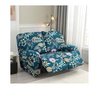 WJHDWYD 6-Piece Recliner Chair Cover with Side Pocket for, Elastic Sofa Cover for 2-Seater Recliner Chair Non-Slip 2-Seater (6-Piece), Stretchy and Stylish(#14)