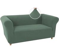 WJHDWYD Chesterfield Stretch Sofa Cover Non-Slip Stain Resistant Stretch Sofa Slipcover 3 Seater Sofa Cover with Armrests Super Soft Fabric(Army Green,2 Posti)