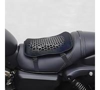 WJHVNH Motorcycle Gel Seat Cushion for Benelli X 125 Scooter 2014, 3D Honeycomb Structure High Elasticity Material Breathable Comfortable Accessories