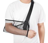 WJIAAA Mesh Arm Sling for Shoulder Injury, Adjustable Breathable Shower Immobilizer for Left Right Arm, Men Women Elbow Wrist Support