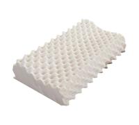WJIANY Latex Contour Pillow, Latex Pillow with Removable Comfort Pillowcase Cervical Pillow Ergonomic Contour Design for Spine Support,A12