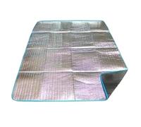 WJIAYAO Aluminium Camping Mat Sided Aluminum Film Dampproof Pad Anti-moisture Outdoor Camping Picnic Mat Tourist Family BBQ Travel(3M single side)