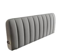 WJIAYAO Bed Headboard Covers Four Seasons Soft Velvet Bedside Cover Home Cotton Interlayer Headboard Back Cushion Bed Head Protective(Color 1,W100 x H75cm)