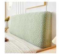 WJIAYAO Bed Headboard Covers Weaving Pattern Jacquard Headboard Cover Solid Color Bedside Cover, All-inclusive Elastic Cover for Bedroom Decoration(Color14,W120xH60cm)