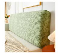WJIAYAO Bed Headboard Covers Weaving Pattern Jacquard Headboard Cover Solid Color Bedside Cover, All-inclusive Elastic Cover for Bedroom Decoration(Color11,W200xH60cm)