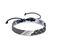 WJIAYAO Braided Rope Bracelet Geometric Polka Dot Bracelet for Men Women Hand Multicolor Weave