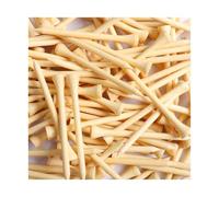 WJIAYAO cushion top golf tees Bamboo Golf Tees 1000/500/250 PCS 2-3/4 & 3-1/4 inch Length |, 7X Stronger Than Wood for Golfer Practice(1000 Count 70mm)