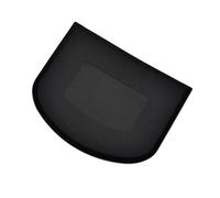 WJIAYAO Dough Scraper 2PCS Plastic Pastry Cutter Pizza Dough Scraper Cake Spatulas Tools(Black)