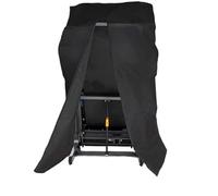 WJIAYAO Exercise Machine Cover Treadmill Cover, Folding, Dustproof And Waterproof, Oxford Cloth And Sun Protection(Black,91x91x152cm)
