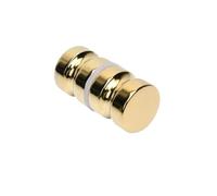 WJIAYAO Shower Door Handles Bathroom Glass Door Knob Aluminum Alloy Shower Cabinet Window Kitchen Cupboard Hardware Handle with Screw Modern Home Decor(Color 12)