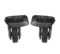 WJIAYAO Suitcase Wheels 1 Pair Suitcase Luggage Bag Repair Trolley Fixed Casters - Wear-Resistant and Bearing