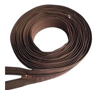 WJIAYAO Zippers 1/2/3/5/8/10 Meters 3# Long Nylon Zippers Rolls with Auto-lock Zipper Slider For Tailor Sewing Accessories(Brown,2 Meter)