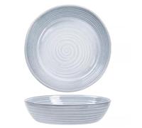 WJIHUYU 6-Inch Ceramic Fruit Salad Bowl Set of 2, Small Stoneware Ramen Noodle Soup Bowls Versatile for Light Meals Modern Dinnerware for Home Kitchen