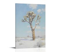 WJJAYLSS Joshua Tree Forest Scenic Unique Cacti Contemporary Wall Mural Art Decorative Hanging Poster20x30inch(50x75cm)