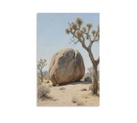 WJJAYLSS Joshua Tree National Park Scenic Rock Formations Contemporary Wall Mural Art Decorative Hanging Poster08x12inch(20x30cm)