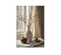 WJJAYLSS Serene Zen Still Life Poster for Calm And Cozy Home Decor Contemporary Wall Mural Art Decorative Hanging Poster20x30inch(50x75cm)