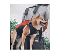 WJJKJH Dog Backpack Carrier - Spine-Friendly For Midium To Large Dogs, Horizontal Design Dog Carrier With Adjustable Back Straps,Legs-Out Comfort For Hiking/Cycling(S)