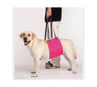 WJJKJH Heavy-Duty Dog Lift Harness With Strong Handles - Padded Mesh & Durable Straps For Aging/Disabled Large Breed Pets(Pink,S)