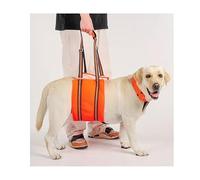 WJJKJH Reusable Dog Mobility Support Sling For Medium-Large Dogs- Comfortable Padded Harness For Stairs, Car Rides & Recovery(Orange,M)
