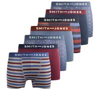 WJL WHISPERING JONES LONDON 5, 6 & 7 Pack Mens Boxers Shorts Underwear Trunk Assorted Multipack Set Boyfriend Husband Boys Gift Summer Many Styles, Pack of 7 - Style 1, M