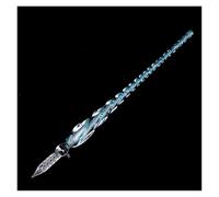 WJLYDM 1pc Vintage Glass Dip Dipping Pen Filling Ink Signature Calligraphy Fountain Pens Handmade Art Painting Supplies(Color 03)