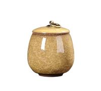 WJLYDM Ceramic Pet Mini Urns Small Animals Container Ashes Cats And Dogs Funerals Funerary Coffins(Color 18)