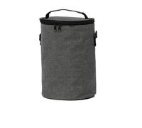 WJLYDM Fashion Oxford Thermal Bag For Lunch Portable Picnic Food Fresh-Keeping Cooler Women Men Bento Box Round Barrel Insulated Bags(17.5x25cm)