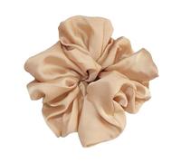WJLYDM Satin Hair Scarf Oversized Scrunchies Big Rubber Hair Ties Elastic Girs Ponytail Holder Smooth Satin Scrunchie Women Hair Accessories For Ladies Girls Hair Decor(Khaki)