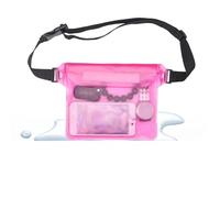 WJLYDM Waterproof Swimming Bag Sealing Drift Diving Waist Pack Skiing Underwater Phone Case Cover Dry Shoulder Bag For Beach Boat Sport(Pink)