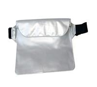 WJLYDM Waterproof Swimming Bag Sealing Drift Diving Waist Pack Skiing Underwater Phone Case Cover Dry Shoulder Bag For Beach Boat Sport(White)