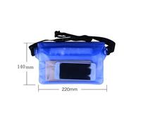 WJLYDM Waterproof Swimming Bag Sealing Drift Diving Waist Pack Skiing Underwater Phone Case Cover Dry Shoulder Bag For Beach Boat Sport(Blue)