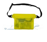WJLYDM Waterproof Swimming Bag Sealing Drift Diving Waist Pack Skiing Underwater Phone Case Cover Dry Shoulder Bag For Beach Boat Sport(Yellow)