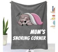 WJMSDK Gifts for Mum, Mum Birthday Gifts - Sloth Blanket, for, Mothers Day for from Daughter Son