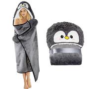 WJMSDK Gifts for Women - Birthdays Gift for Women, Penguin Gifts Wearable Blanket Hoodie, Mum Daughter Sister Wife Girlfriend for Christmas Birthdays, Gifts for Her
