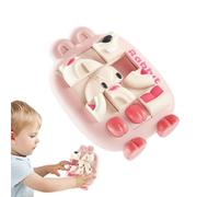 WJnflQN 3D Slide Puzzles | Cartoon Animal Brain Teaser 3D Sliding Puzzle,Enhanced Thinking Ability, Portable Travel Toy Handheld Games, Boosts Hand-Eye Coordination