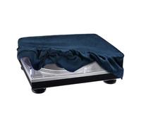 WJnflQN 43 x 33 x 13 cm Record Player Dust Protection Cover Made of Fabric Protective Cover for Audio Systems Stereo Music Equipment Home Studio, Blue, see description, See description