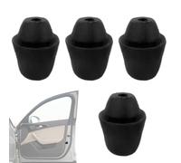 WJnflQN Car Door Bumper Stopper, Rubber Door Stopper for Car Auto Vehicles, Universal Fit, Rubber Exterior Finish, Single Color