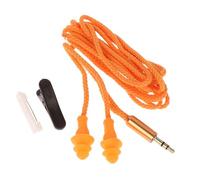WJnflQN Ear Plug Headphones for Work - Noise Reduction Ear Plugs - 100dB Sound Insulation Headphone with Clips for Workout Studying Meetings Phone Calls Listening To Songs